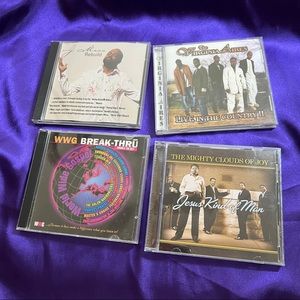 📌 4 CDs The Virginia Aires - the Mighty Clouds of Joy - WWG- J. Moss
